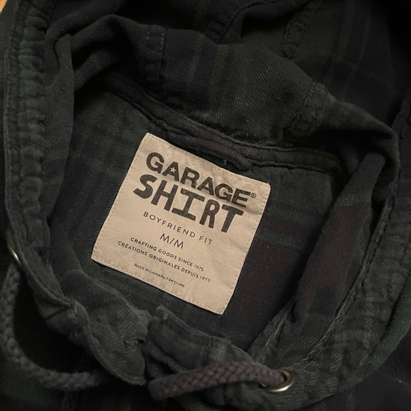 Garage Boyfriend Fit Flannel - Picture 2 of 2